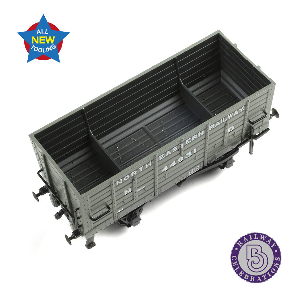 Farish 373-375 NER P7 Coal Hopper North Eastern Railway Grey (ND) N Gauge *PRE ORDER £26.96*