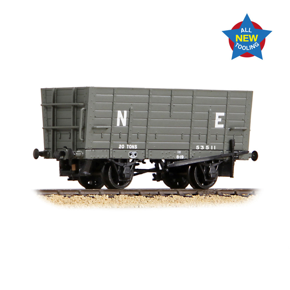 Farish 373-376A LNER D12 Coal Hopper LNER Grey N Gauge *PRE ORDER £26.96*