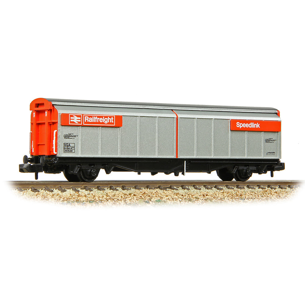 Farish 373-601E BR VGA Van BR Railfreight Red & Grey (Speedlink) N Gauge