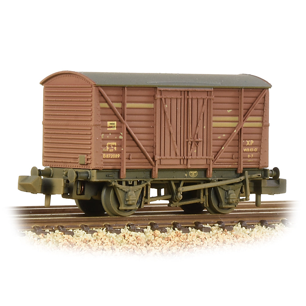 Farish 373-728 BR 10T Insulated Ale Van BR Bauxite (Early) - Weathered, N Gauge *LAST FEW*