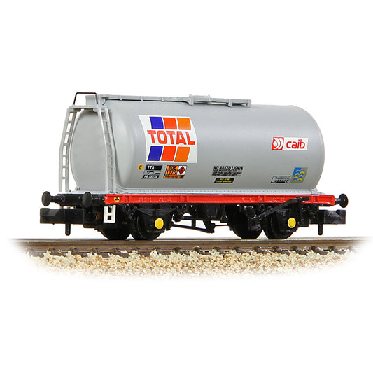 Farish 373-788 BR 45T TTA Tank Wagon 'Total' Grey N Gauge