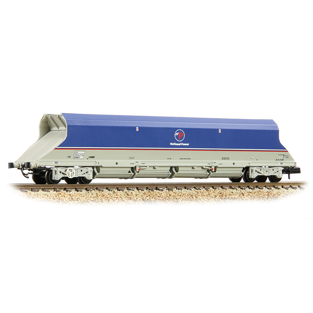 Farish 373-811A HKA Bogie Hopper 'National Power' Blue N Gauge