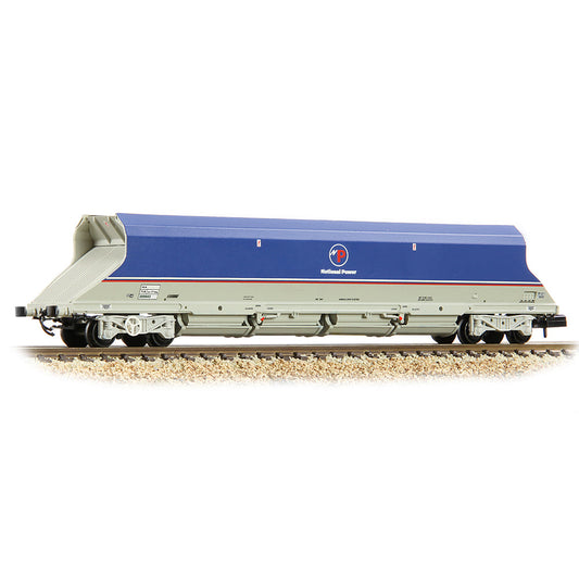 Farish 373-811B HKA Bogie Hopper 'National Power' Blue N Gauge