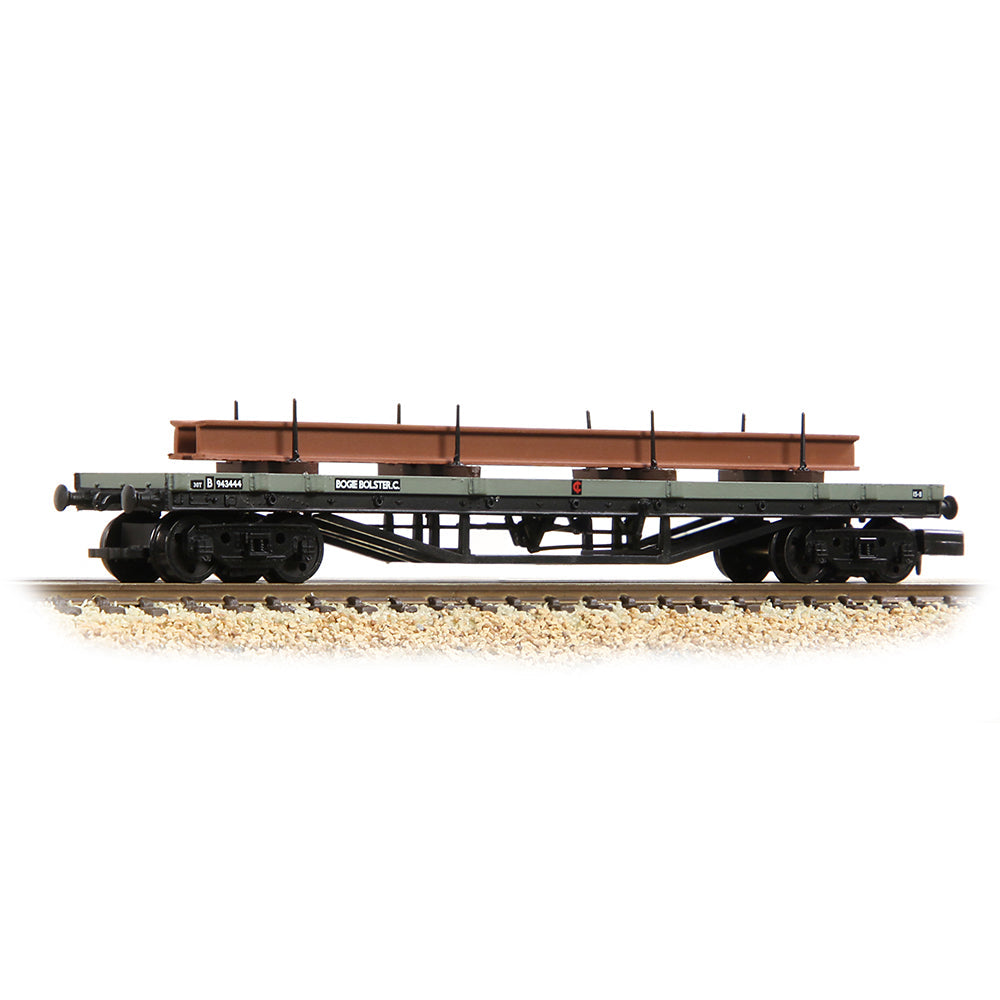 Farish 373-926E 30T 'Bogie Bolster C' Bogie Bolster BR Grey [WL] - N Gauge