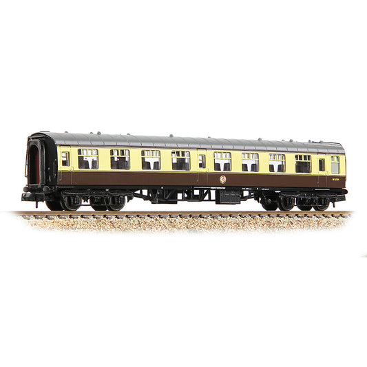 Farish 374-014B BR Mk1 TSO Tourist Second Open BR (WR) Chocolate & Cream - N Gauge