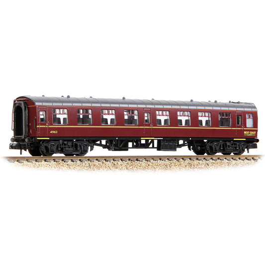 Farish 374-018A BR Mk1 TSO Tourist Second Open WCRC Maroon - N Gauge