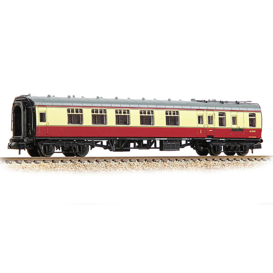 Farish 374-081B BR Mk1 BCK Brake Composite Corridor BR Crimson & Cream N Gauge