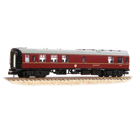 Farish 374-107B BR Mk1 RMB Restaurant Miniature Buffet BR Maroon - N Gauge