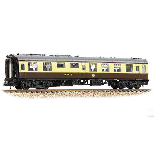 Farish 374-109B BR Mk1 RMB Restaurant Miniature Buffet BR (WR) Chocolate & Cream - N Gauge