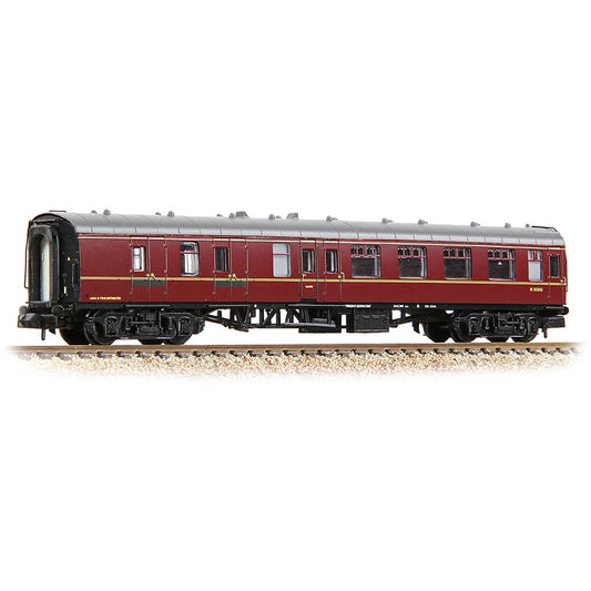 Farish 374-187D BR Mk1 BSK Brake Second Corridor BR Maroon - N Gauge