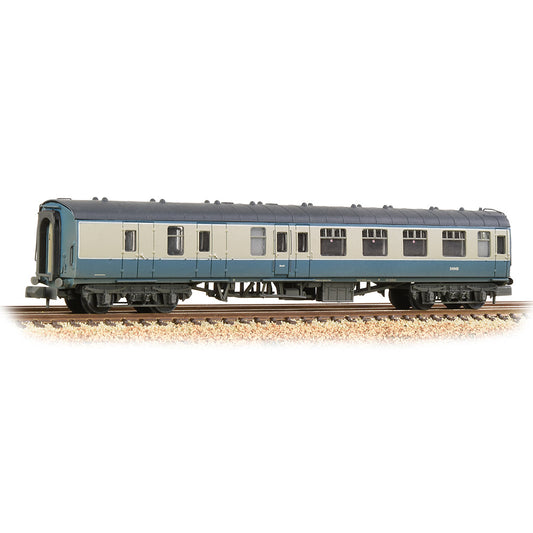 Farish 374-188D BR Mk1 BSK Brake Second Corridor BR Blue & Grey - Weathered