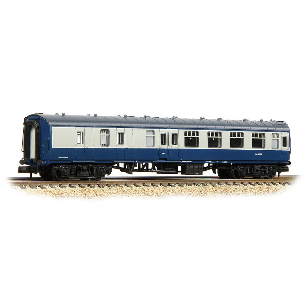 Farish 374-188F BR Mk1 BSK Brake Second Corridor BR Blue & Grey - N Gauge