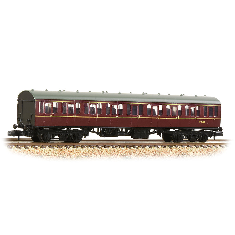 Farish 374-271C BR Mk1 57ft 'Suburban' S Second BR Maroon, N Gauge *LAST FEW*