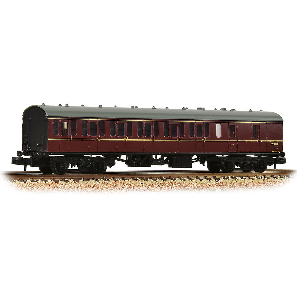 Farish 374-310C BR Mk1 57ft 'Suburban' BS Brake Second BR Maroon, N Gauge *LAST FEW*