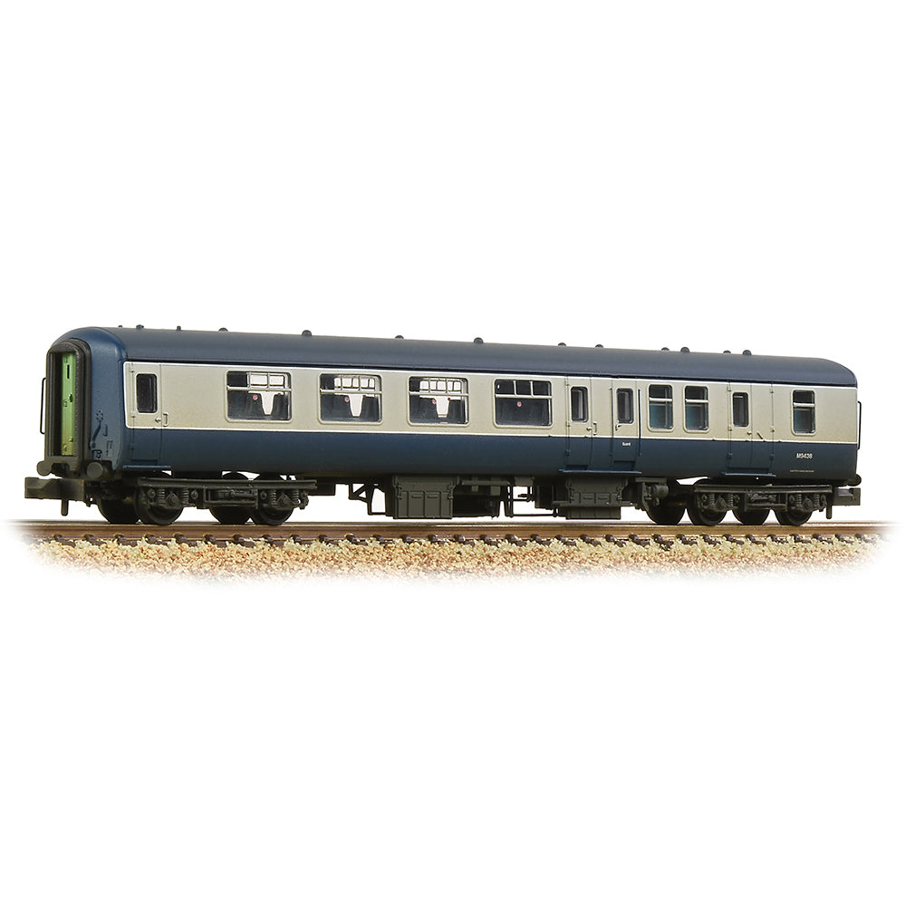 Farish 374-680B BR Mk2A BSO Brake Second Open BR Blue & Grey - Weathered,  N Gauge *LAST FEW*