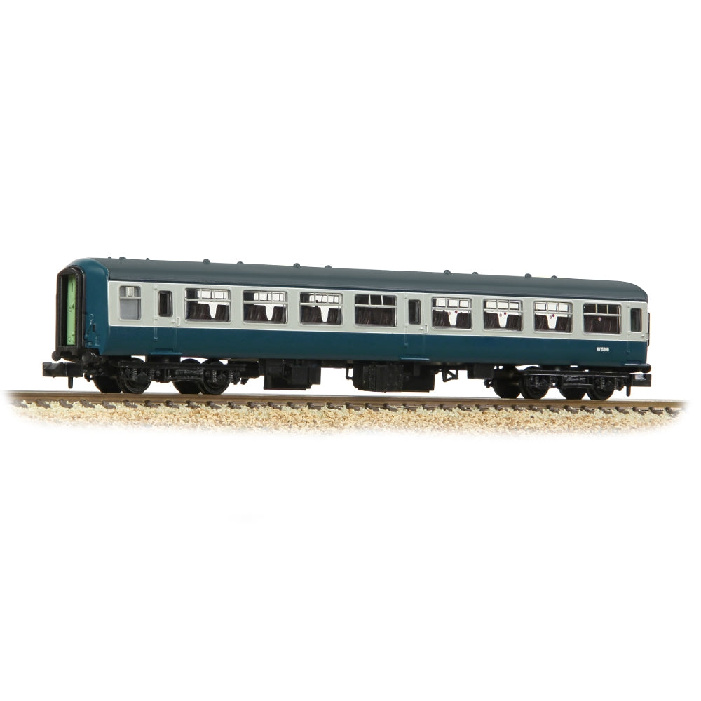 Farish 374-710B BR MK2A TSO Tourist Second Open BR Blue & Grey - N Gauge