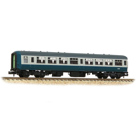 Farish 374-710B BR MK2A TSO Tourist Second Open BR Blue & Grey - N Gauge