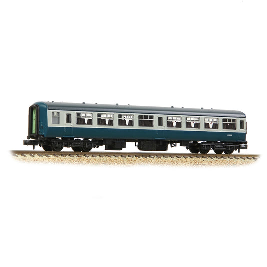 Farish 374-710C BR MK2A TSO Tourist Second Open BR Blue & Grey - N Gauge