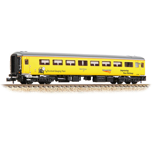Farish 374-740 BR Mk2F TSO Tourist Second Open Network Rail Yellow N Gauge