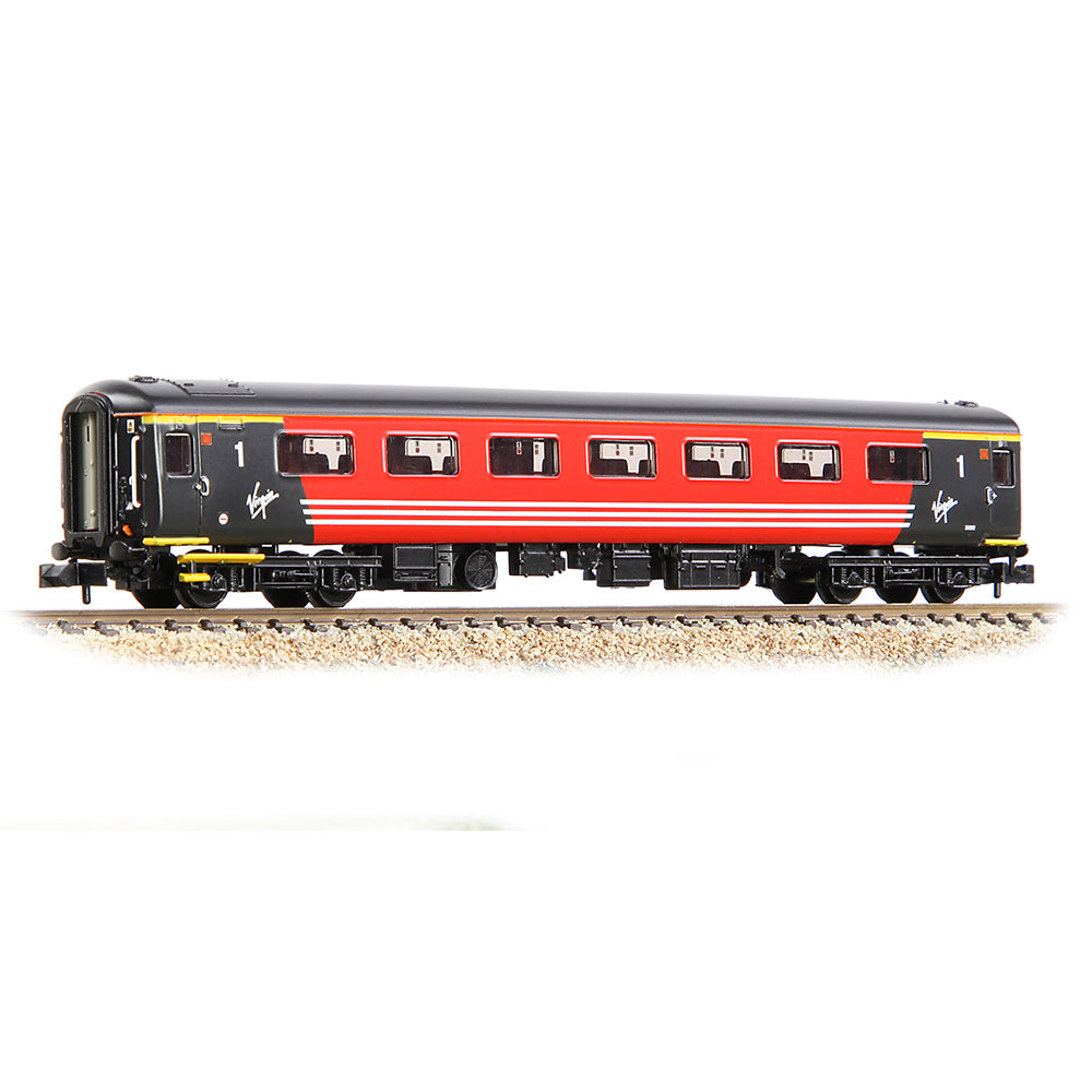 Farish 374-764 BR Mk2F FO First Open Virgin Trains (Original) N Gauge