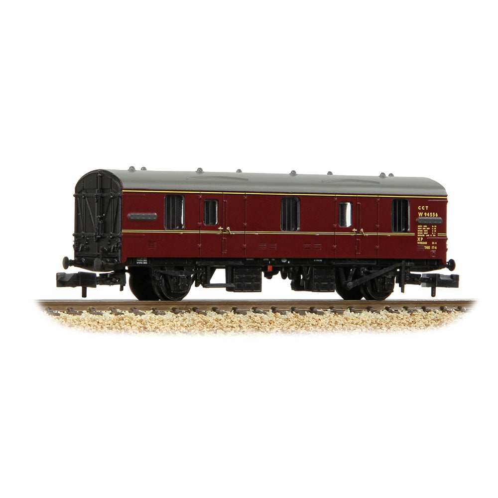 Farish 374-785B BR Mk1 CCT Covered Carriage Truck BR Maroon - N Gauge