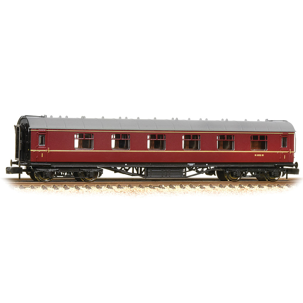 Farish 374-847A Stanier First Corridor BR Maroon, N Gauge *LAST ONE*