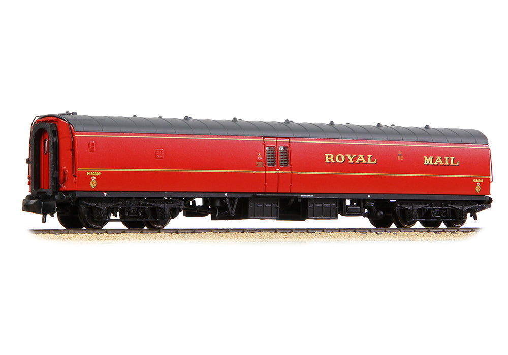 Farish 374-901C BR Mk1 POS Post Office Sorting Van Post Office Red N Gauge *PRE ORDER £45.01*