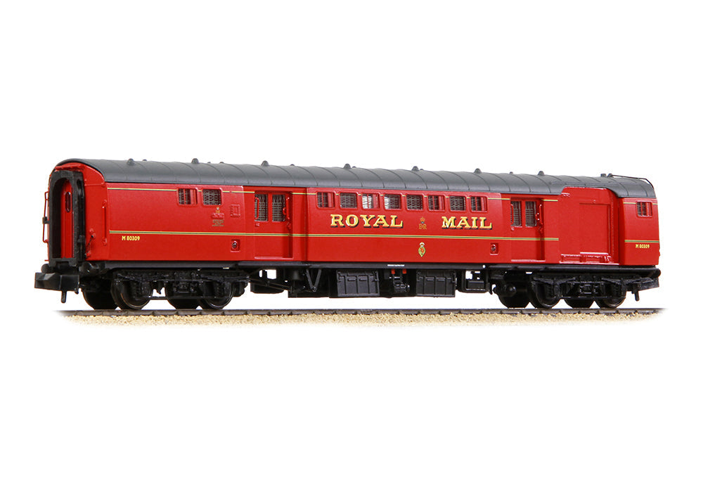 Farish 374-901C BR Mk1 POS Post Office Sorting Van Post Office Red N Gauge *PRE ORDER £45.01*