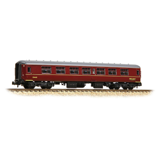 Farish 374-954 BR MK2A FK First Corridor WCRC Maroon - N Gauge