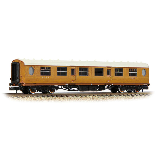 Farish 376-200A LNER Thompson First Corridor LNER Teak Effect