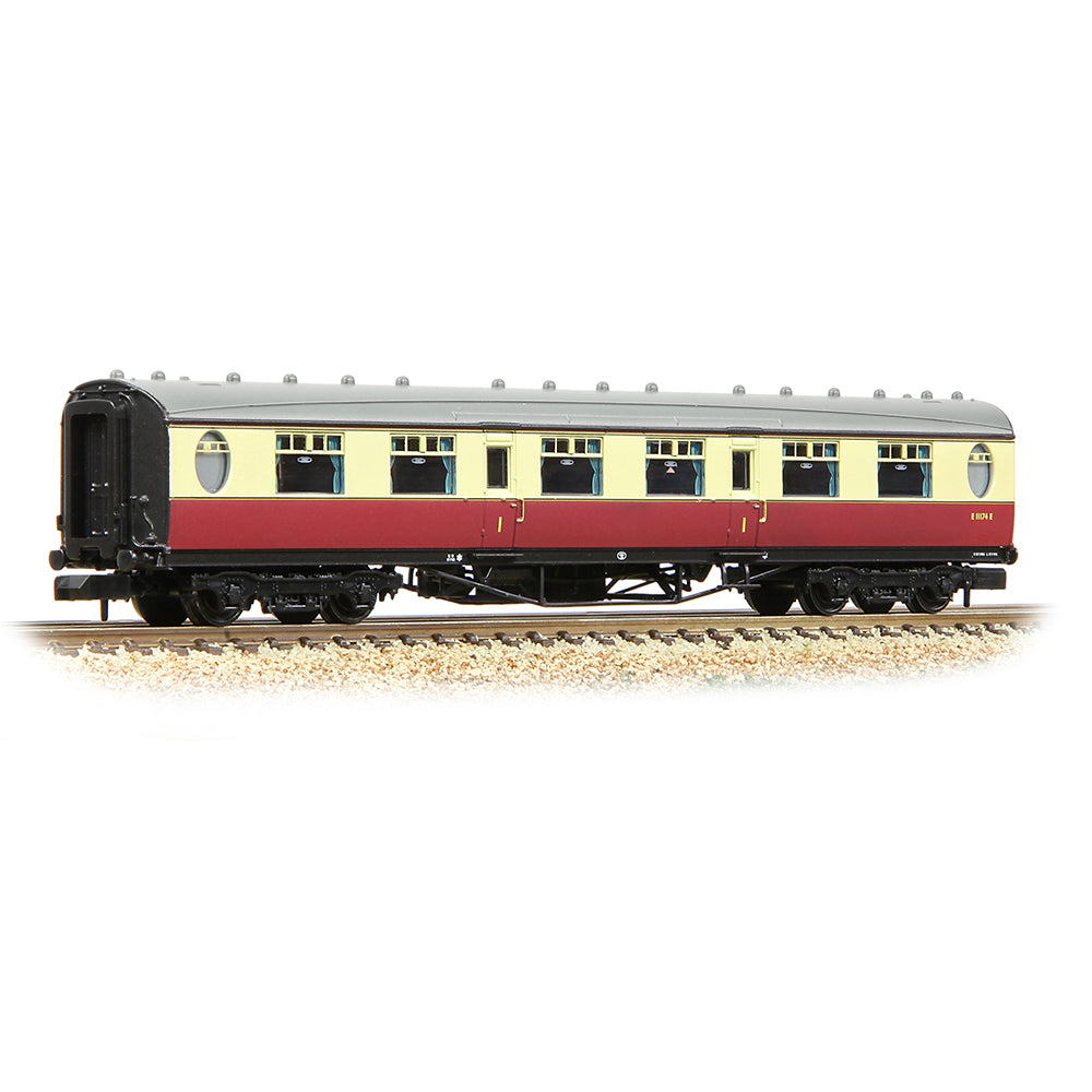 Farish 376-201A LNER Thompson First Corridor BR Crimson & Cream