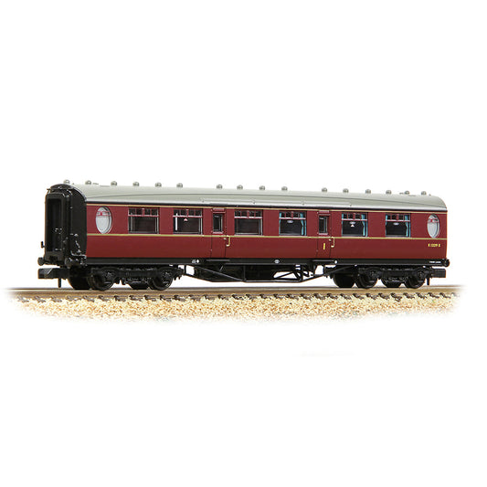 Farish 376-227A LNER Thompson Composite Corridor BR Maroon