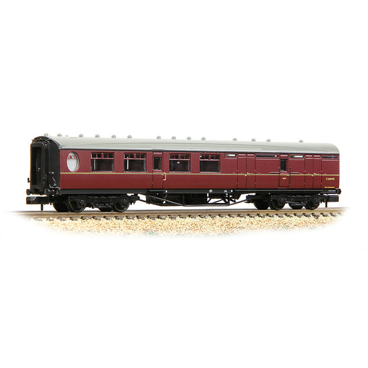 Farish 376-277A LNER Thompson Brake Second Corridor BR Maroon