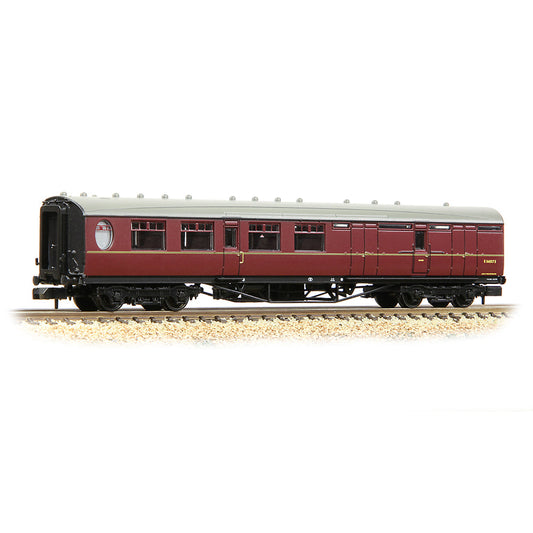 Farish 376-277 LNER Thompson Brake Second Corridor BR Maroon