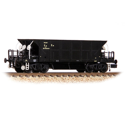 Farish 377-003 BR Bogie Hopper Wagon BR Departmental Black - N Gauge