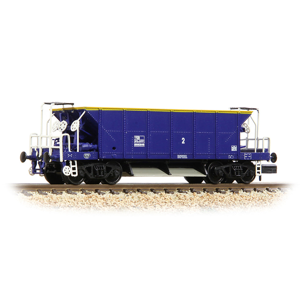 Farish 377-005 BR YGB Bogie Hopper Wagon Mainline Blue - N Gauge