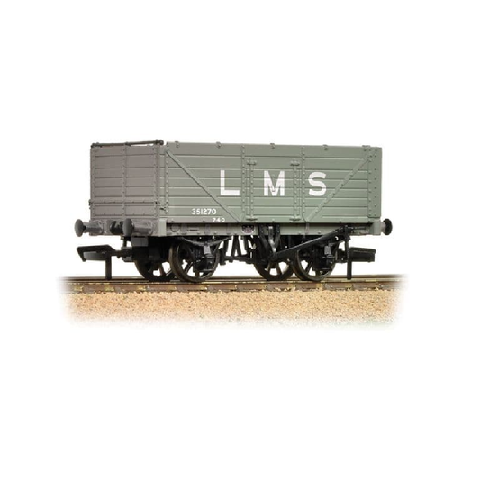 Farish 377-087 7 Plank Wagon End Door LMS Grey  *LAST FEW*