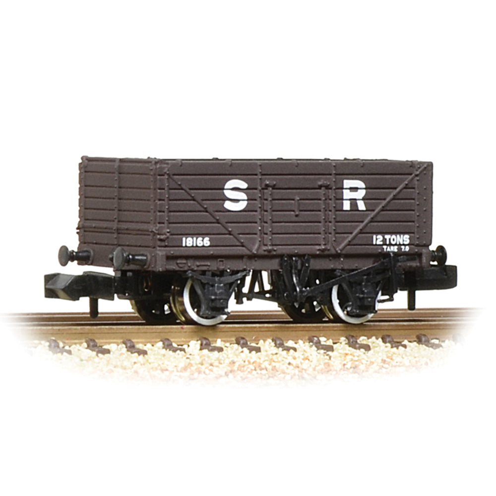 Farish 377-089 7 Plank Fixed End Wagon SR Brown  *LAST FEW*
