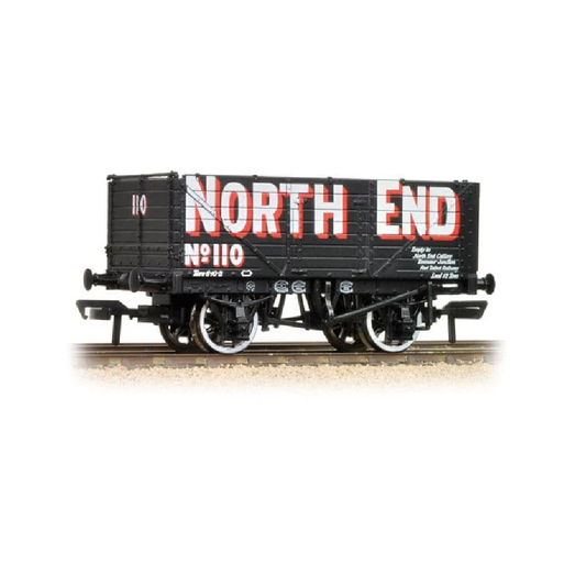 Farish 377-091 7 Plank Wagon End Door Wagon 'North End' *LAST FEW*