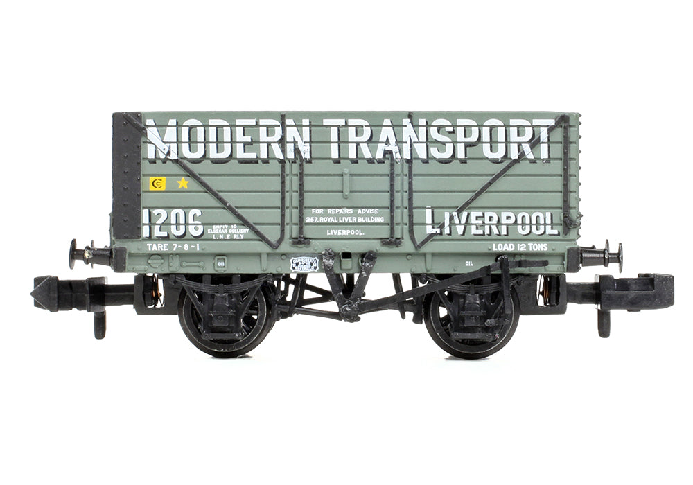 Farish 377-129 8 Plank Wagon End Door 'Modern Transport Liverpool' Grey N Gauge *PRE ORDER £21.80*