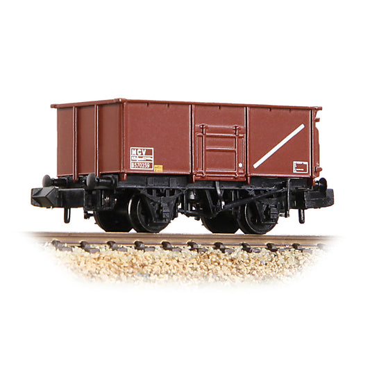 Farish 377-257A BR 16T Steel Mineral Wagon BR Bauxite (TOPS) - N Gauge