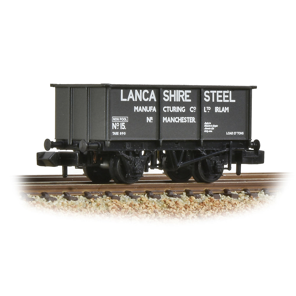 Farish 377-280 27 Ton Steel Tippler Wagon 'Lancashire Steel', N Gauge *LAST FEW*