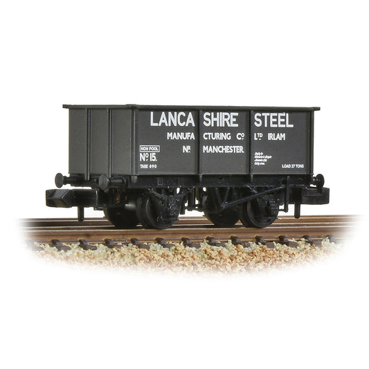 Farish 377-280 27 Ton Steel Tippler Wagon 'Lancashire Steel', N Gauge *LAST FEW*