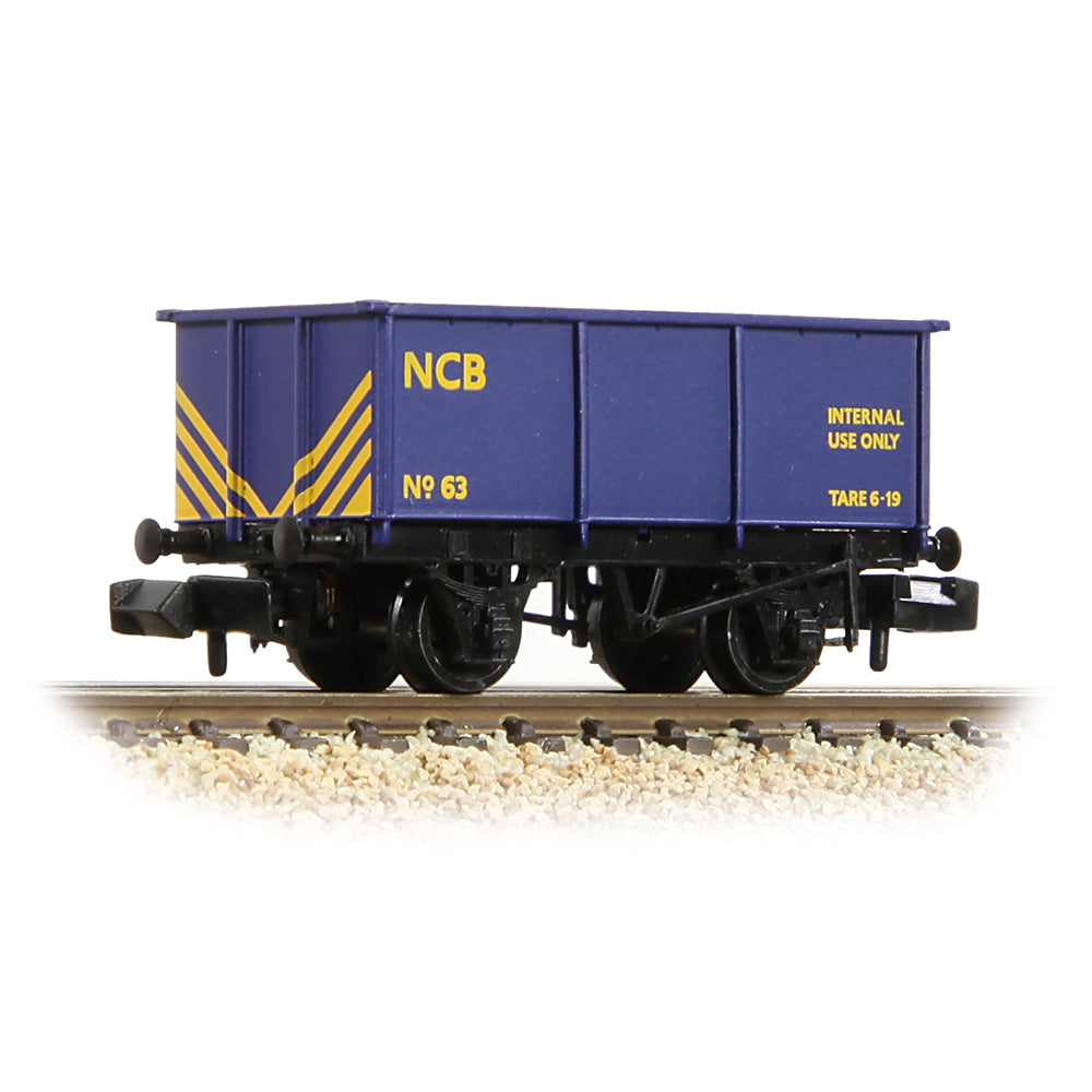 Farish 377-282 BR 27T Steel Tippler Wagon NCB Blue N Gauge