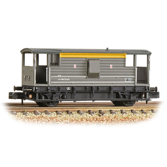 Farish 377-303 LMS 20T Brake Van BR Engineers Grey & Yellow,    N Gauge *LAST FEW*