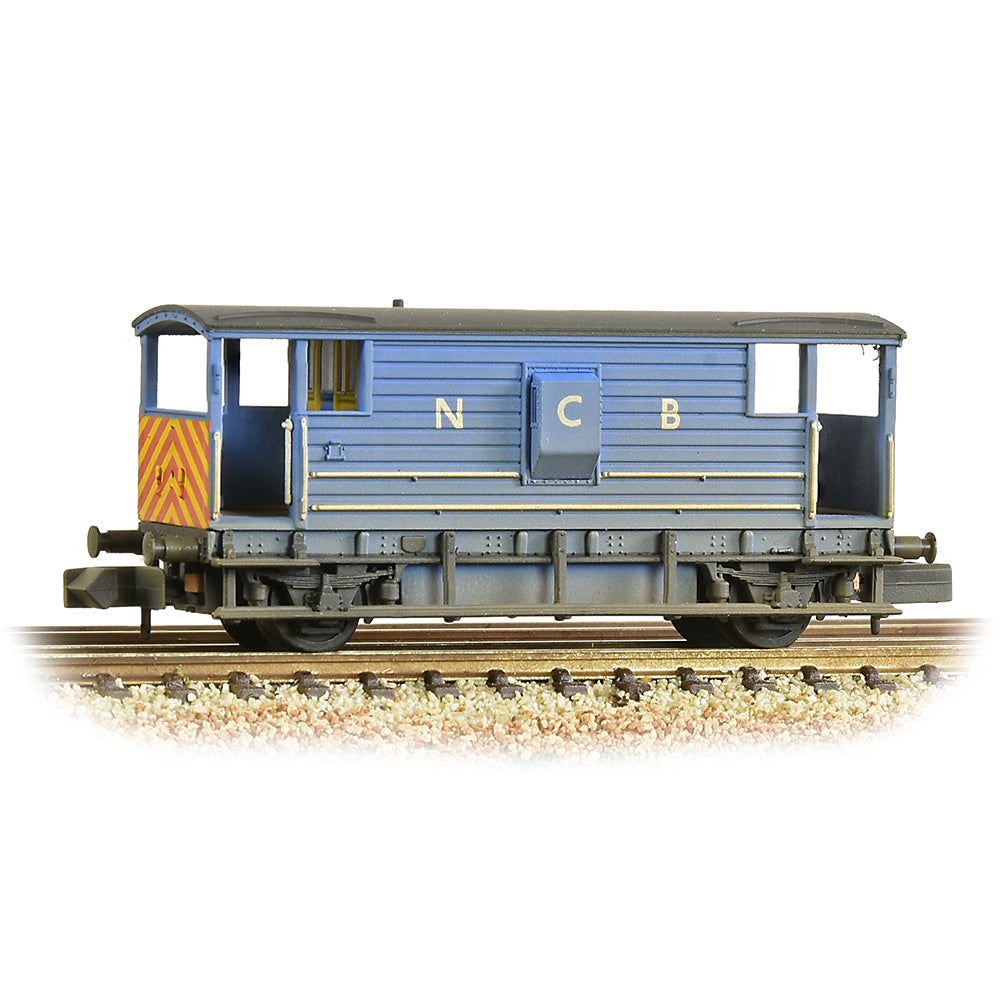 Farish 377-304 LMS 20T Brake Van NCB Blue [Weathered],    N Gauge *LAST FEW*