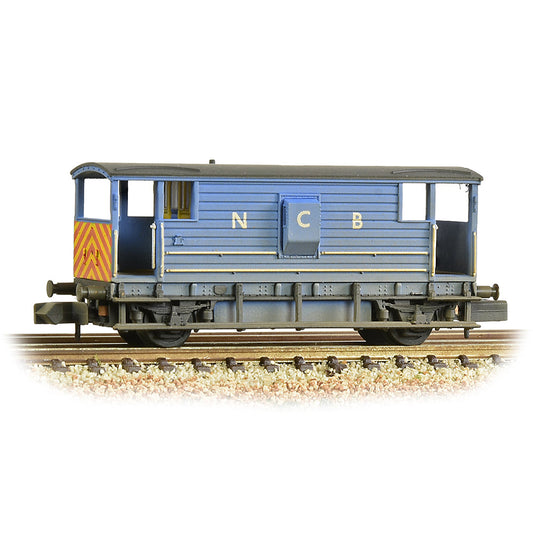 Farish 377-304 LMS 20T Brake Van NCB Blue [Weathered],    N Gauge *LAST FEW*