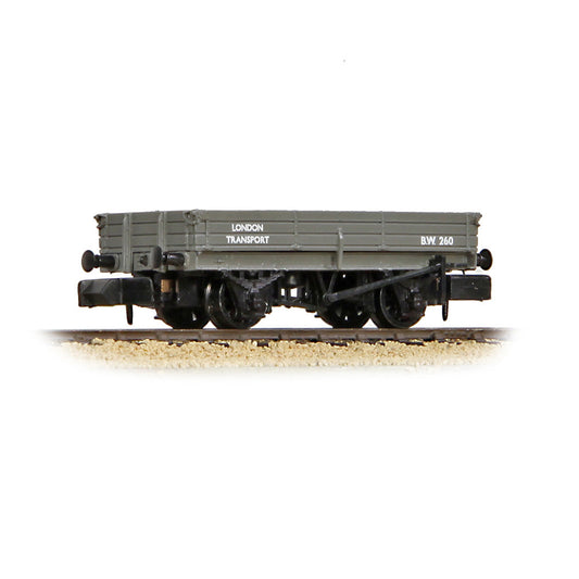 Farish 377-510 3 Plank Wagon 'London Transport' Grey N Gauge *PRE ORDER £20.85*