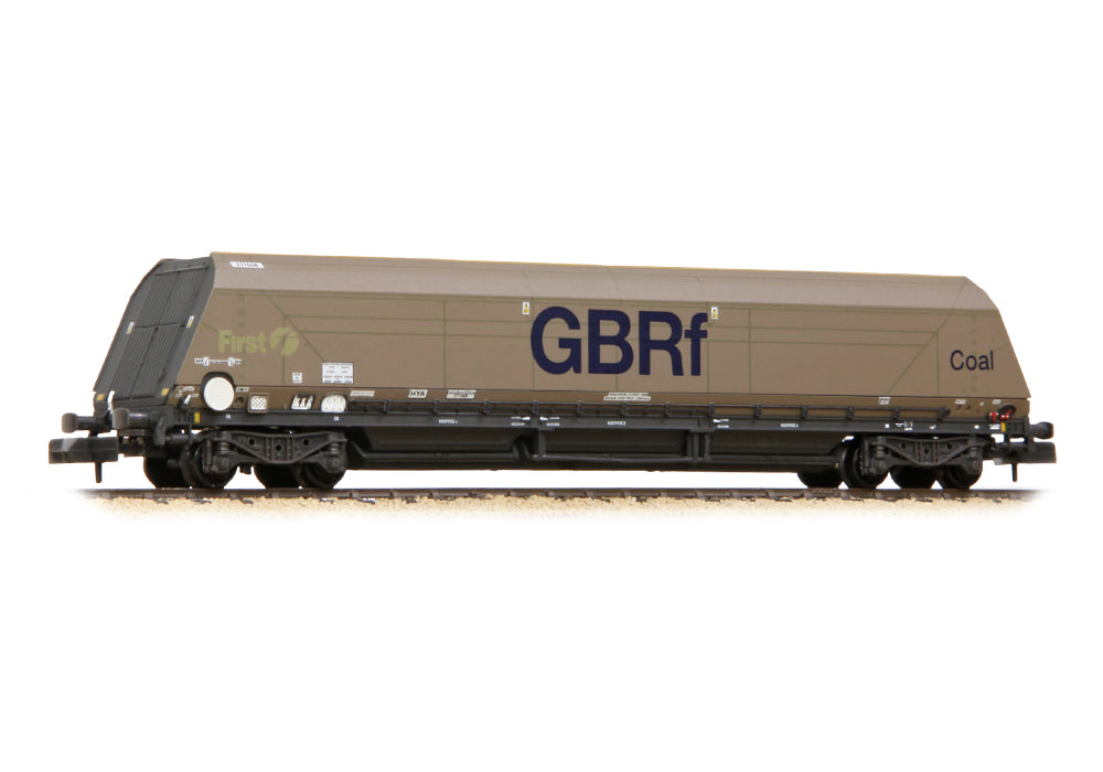 Farish 377-577C HYA Bogie Hopper Wagon GBRf Silver 'Coal' N Gauge *PRE ORDER £38.66*