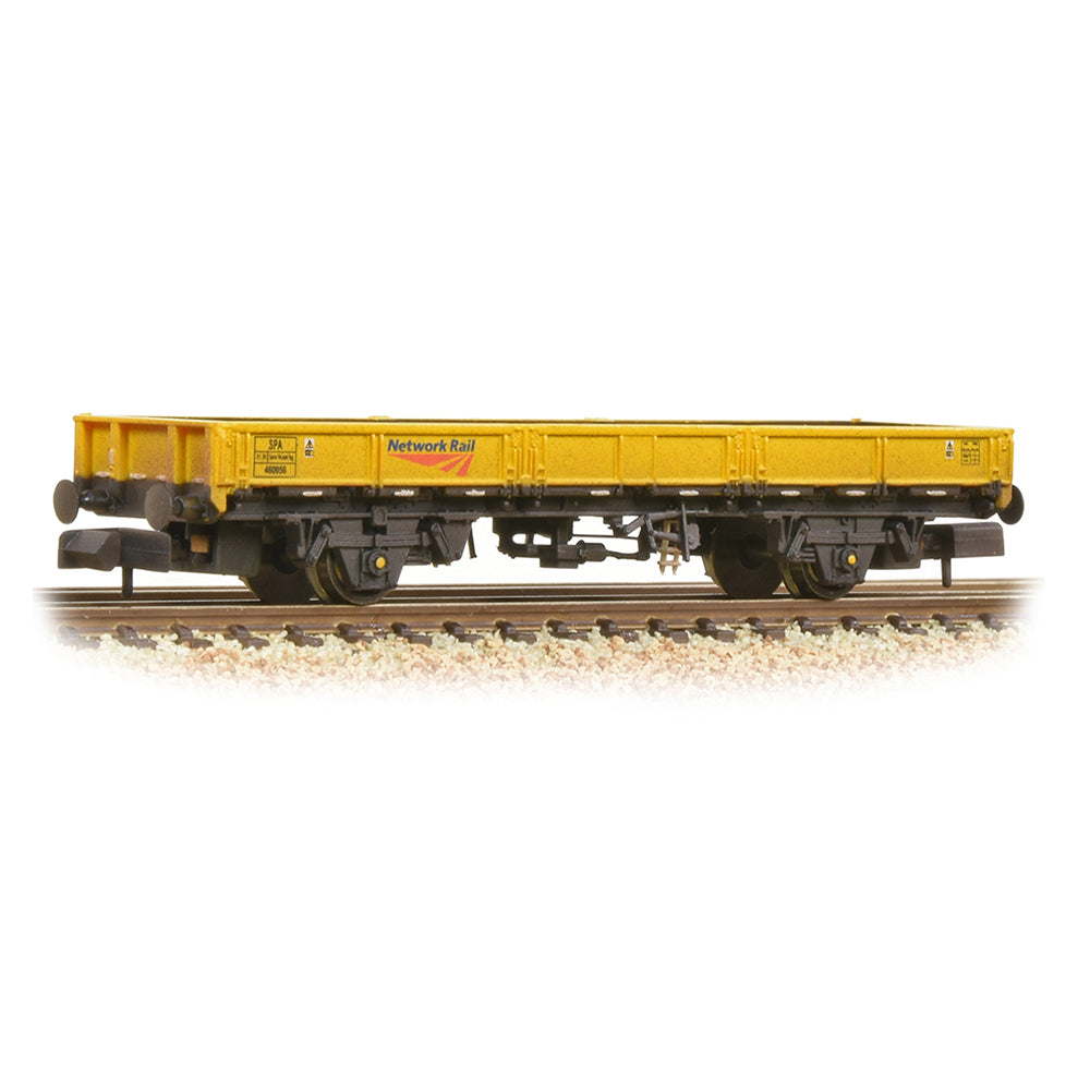 Farish 377-731A BR SPA Open Wagon Network Rail Yellow - Weathered - N Gauge